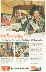 New York Central Advertisement