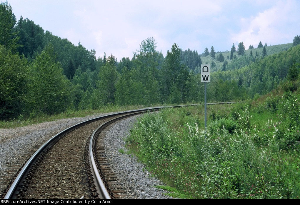 Approach to Robb Tunnel CN's Foothills&Sub