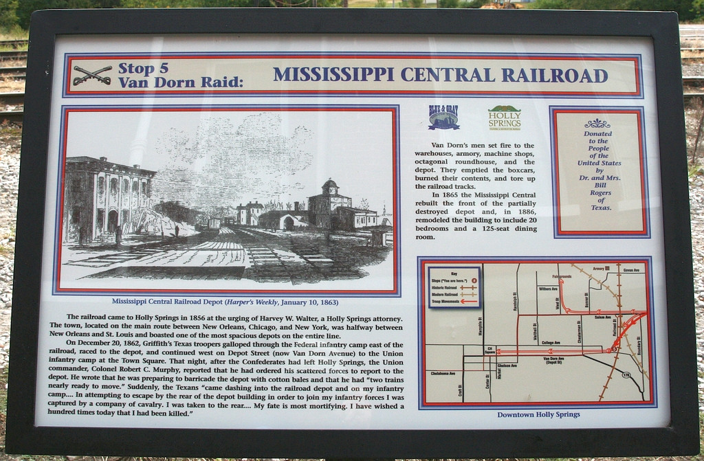 Mississippi Central passenger station and hotel