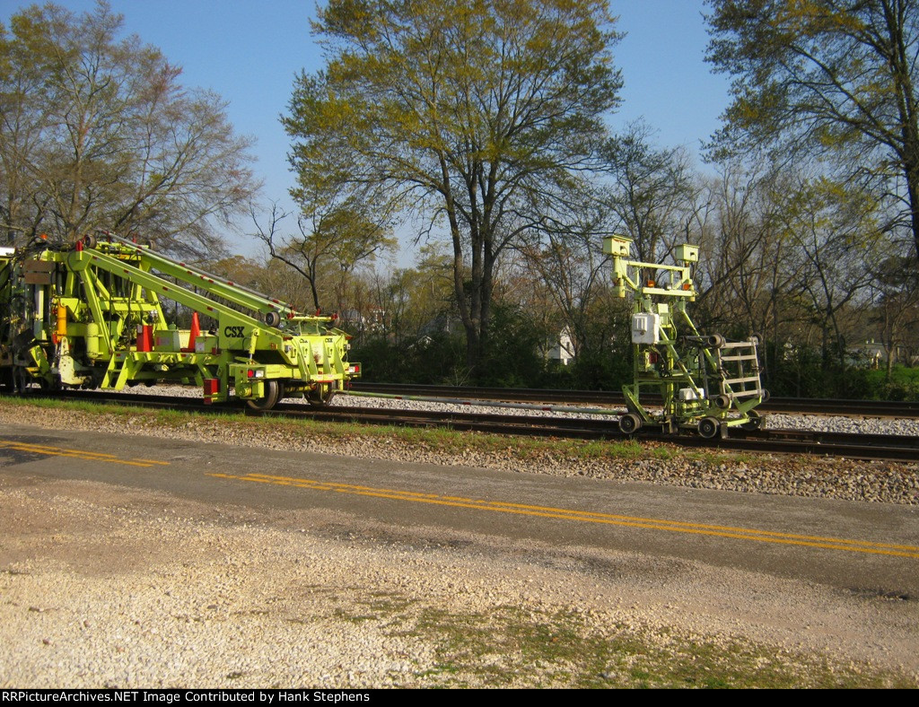 CSX CAT Surfacing Gang at Cusseta, AL