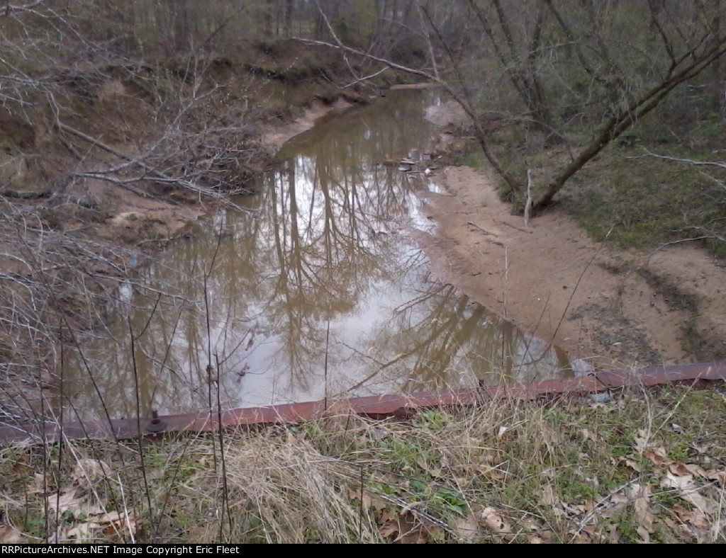 Old Iron & Wooden Trestle crossing Gray's Creek