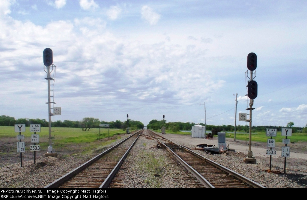 BNSF "East Dilworth", K.O. Sub. OCS YL Converted to CTC Summer 2013.