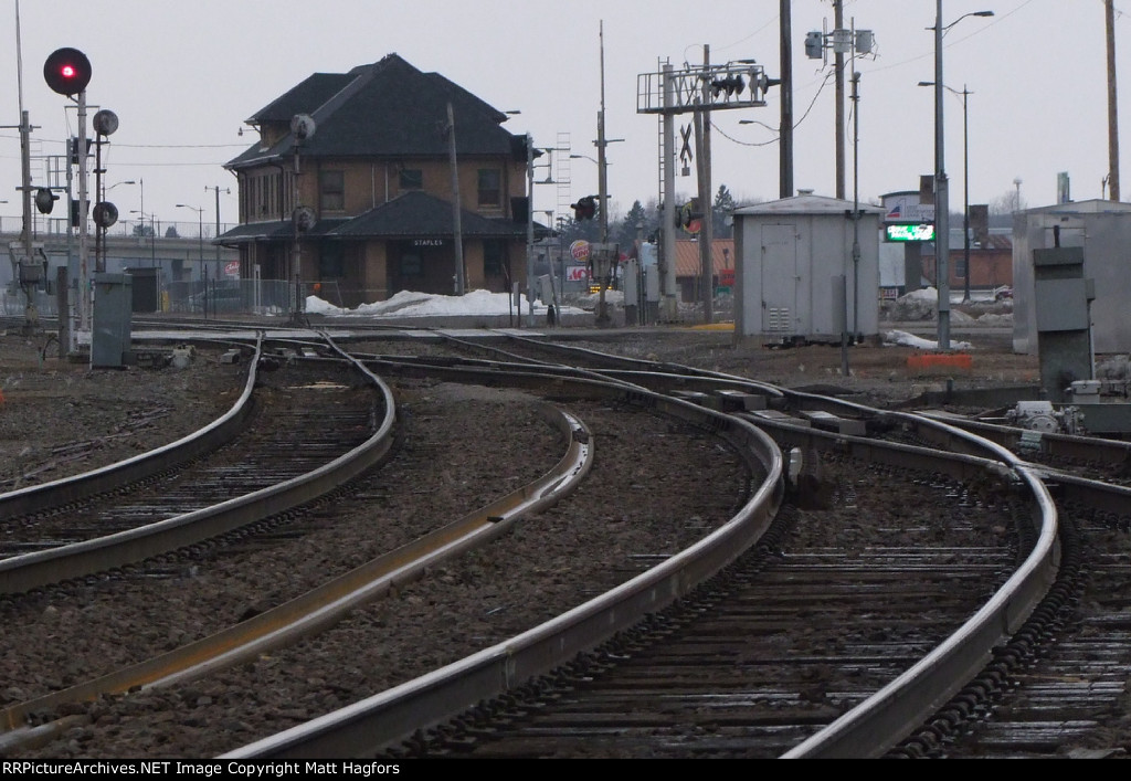 BNSF "Staples" Staples Sub. CTC.