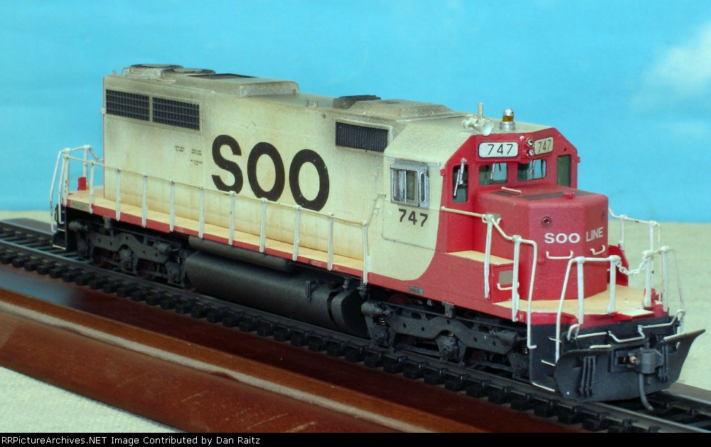 Soo Line SD40 #747