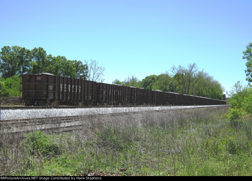 Utilco Mantis crane setup and support equipment for derailment cleanup in 2011 on CSX AWP-WofA 