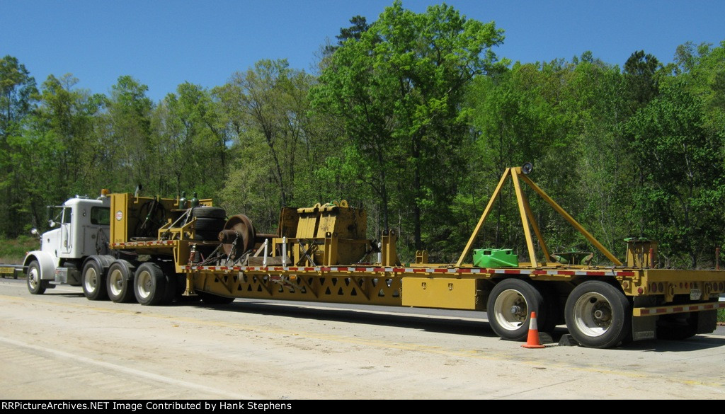 Derailment Services Equipment responding to CSX Derailment on AWP-WofA