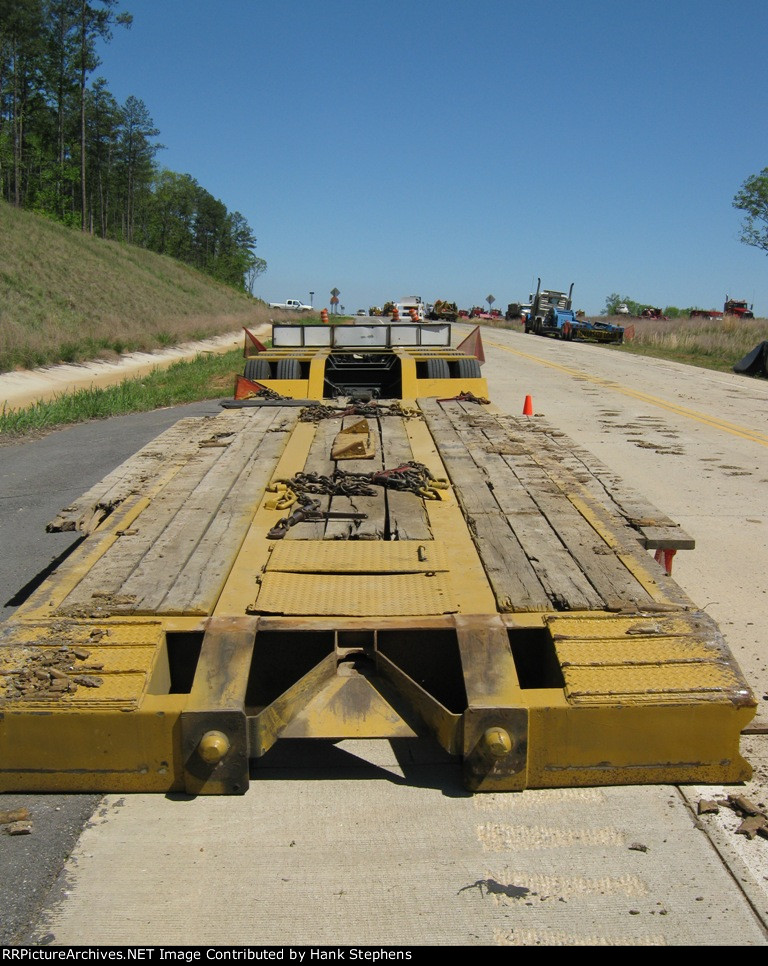 Derailment Services Equipment responding to CSX Derailment on AWP-WofA
