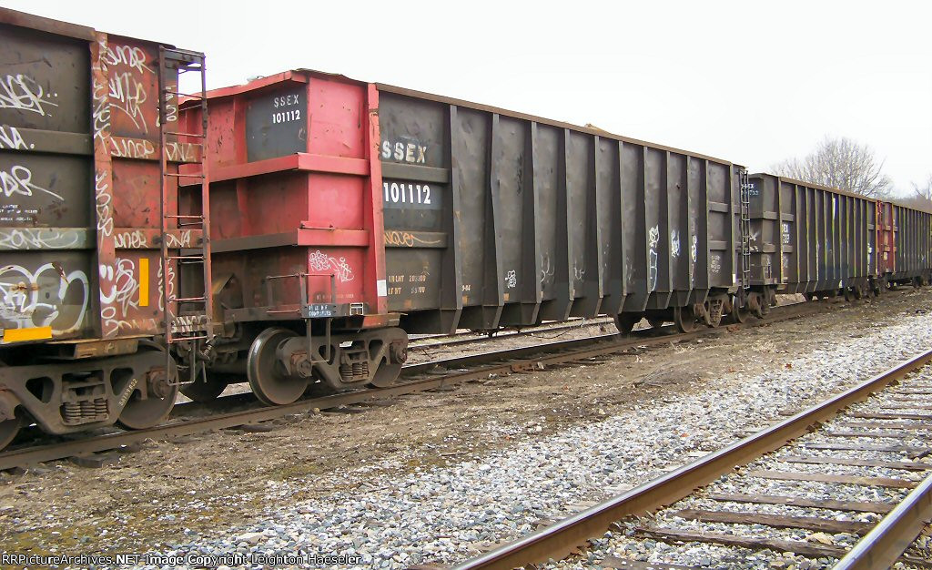 SSEX 101112 (ex-SATX 2100) loaded