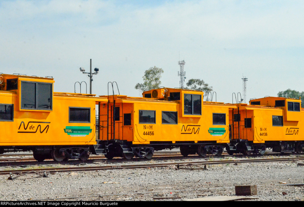 NdeM Cabooses in the yard