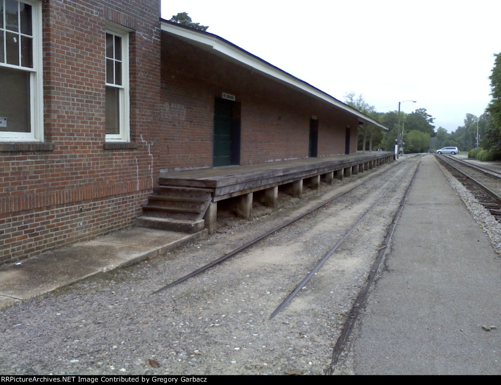 Southern Pines Freight Station Loading Dock