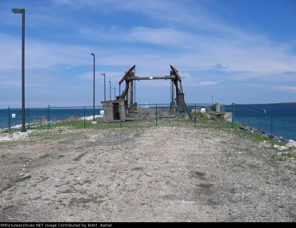 Closer View of Railroad Ferry Slip