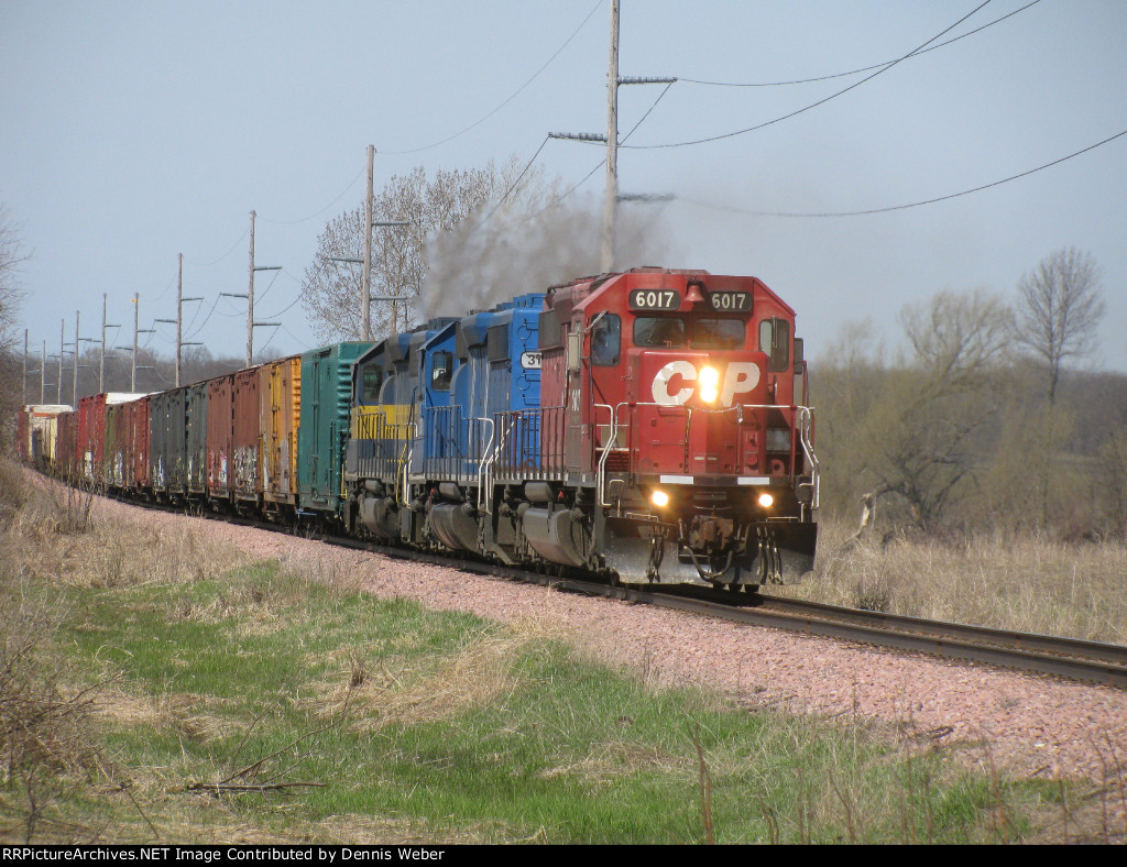 DM&E 6017,  DM&E's  Waseca  Sub.