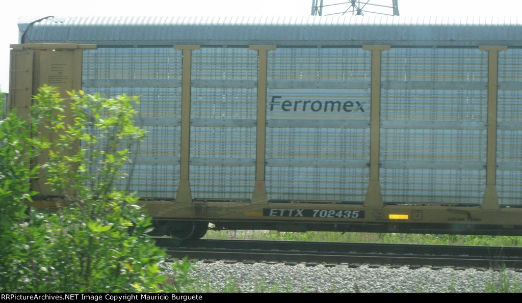 ETTX Ferromex Flatcar