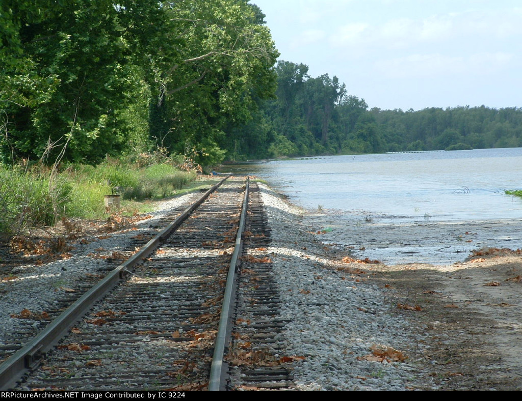 Looking south at MP 26.3