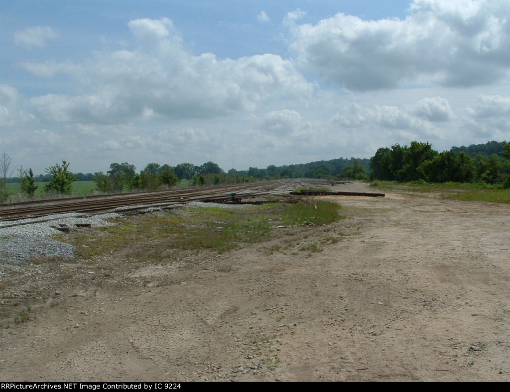 Ballground yard empty due to flood