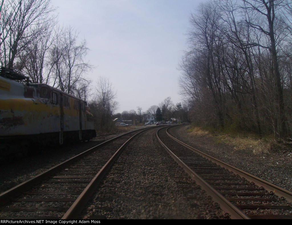 GG1 Approaches the Jersey Central....not really