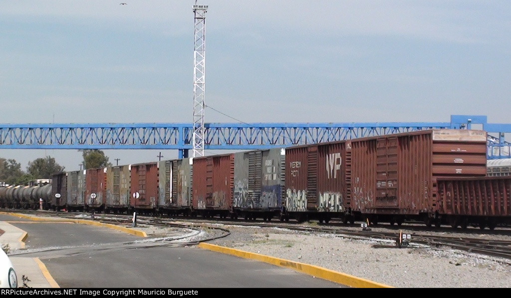Box cars at the yard