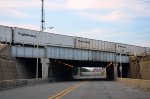 Yard tracks on Dix Road Bridge