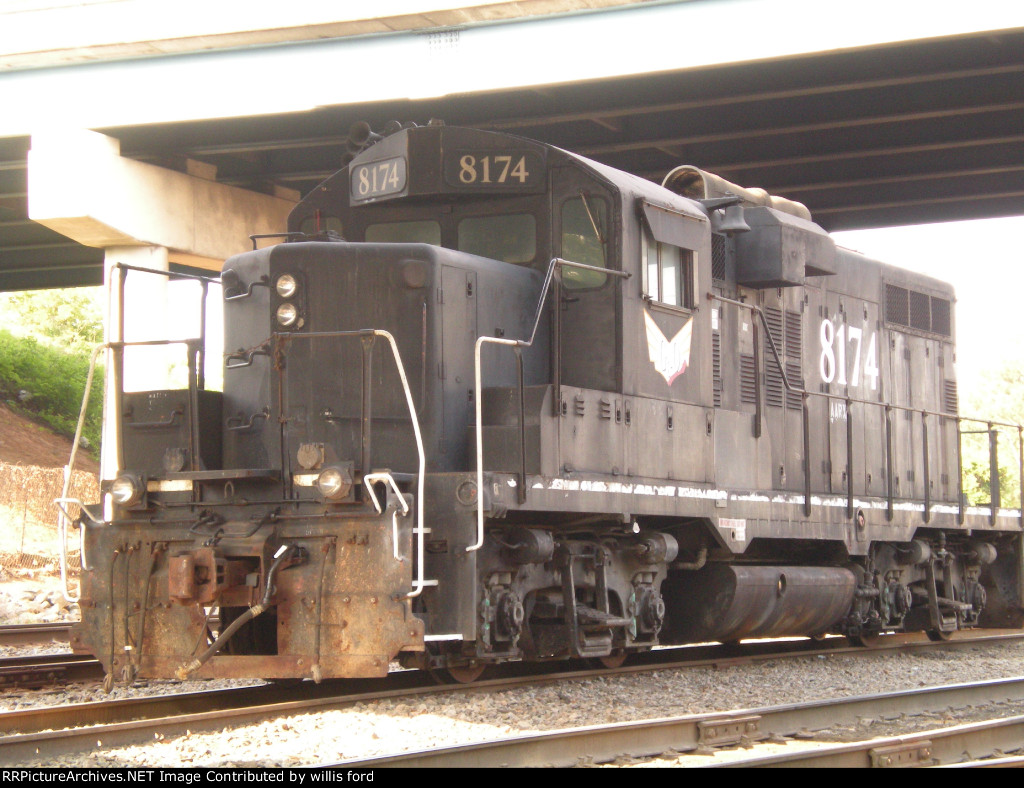 Old G&O engine at the Bennet