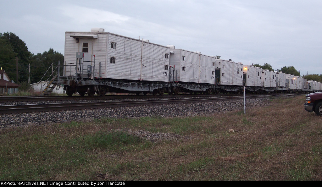 NS MOW camp train