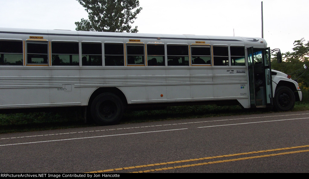 NS MOW crew bus