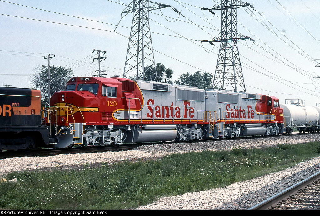 ATSF 129 and 132