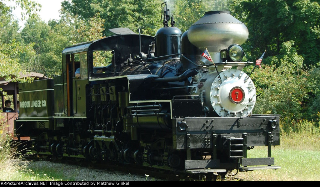 Shay at the top of the Hill