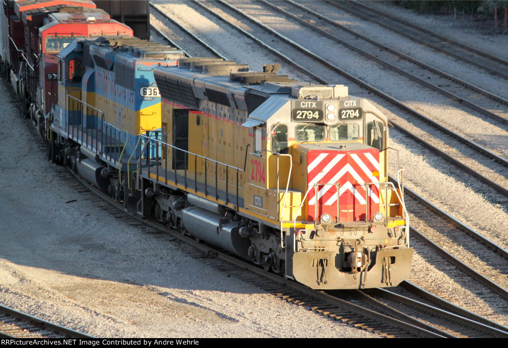 277 navigates the switches to the west end