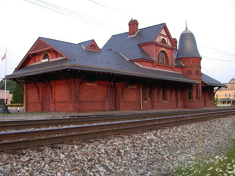 1884 combined B&O depot