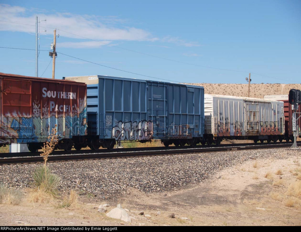 NS 473438 in  an EB manifest at 10:49am