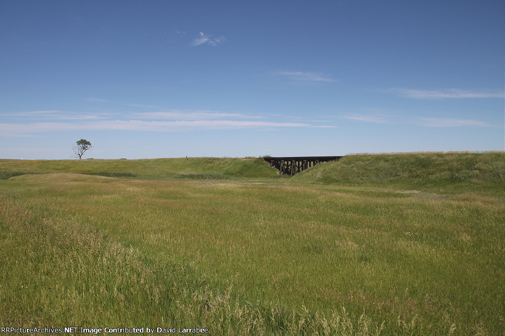 Wooden Trestle & Tangent
