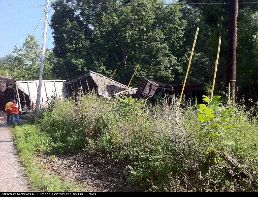 NB INRD Coal Derailed 