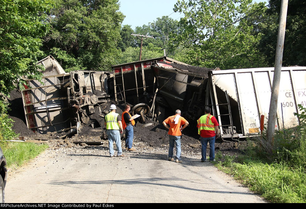 NB INRD Coal Derailed