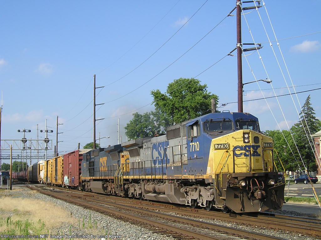CSXT 7710 On CSX Q 339 South