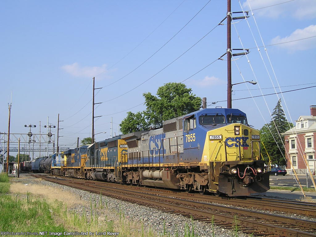 CSXT 7855 On CSX Q 339 South