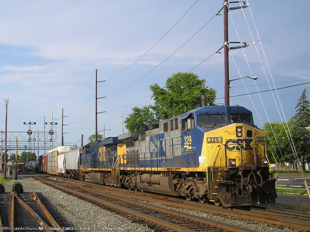 CSXT 329 On CSX Q 339 South