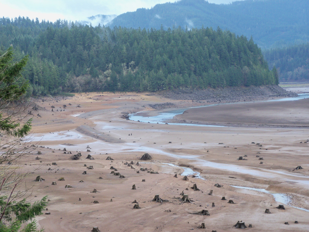 Old Grade Slowly Washing Away