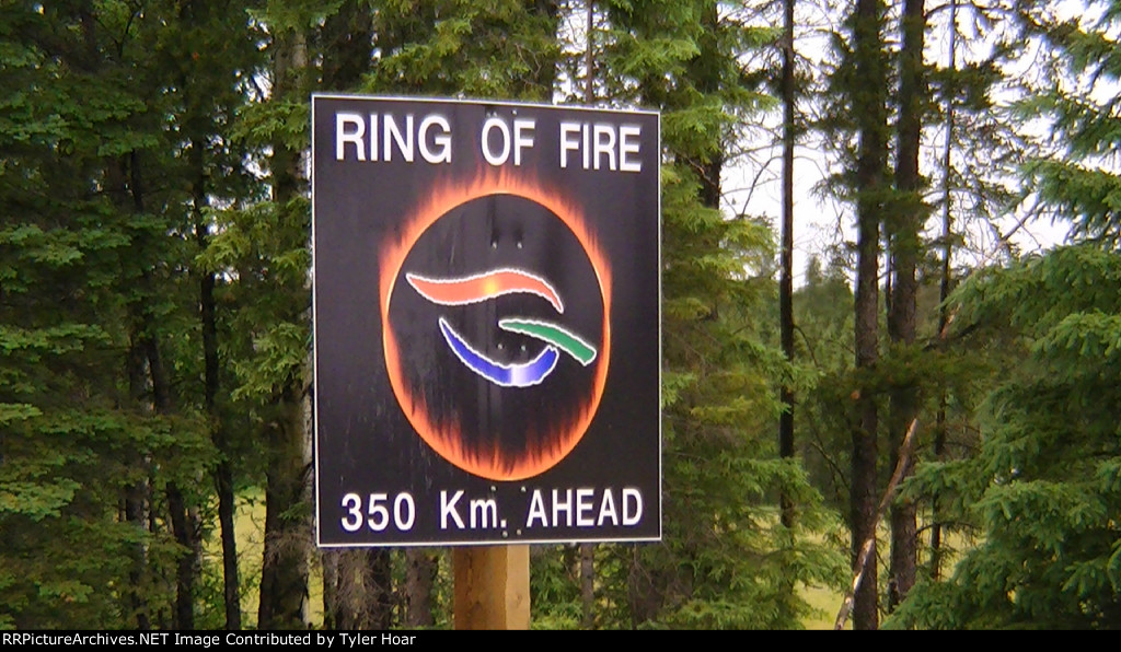 Ring of Fire a massive chromite deposit with a new railway to be built into it soon. But alas it will join the CN Caramat Sub north of Geraldton