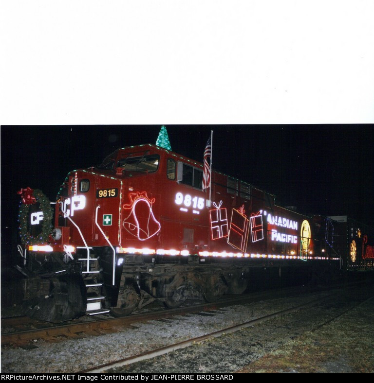 Reminder CPR Holiday train in one month Canada&US