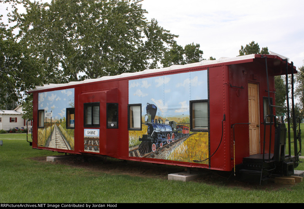 Colorful caboose