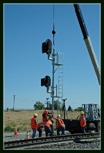 Changing Signals at Bliss, Idaho