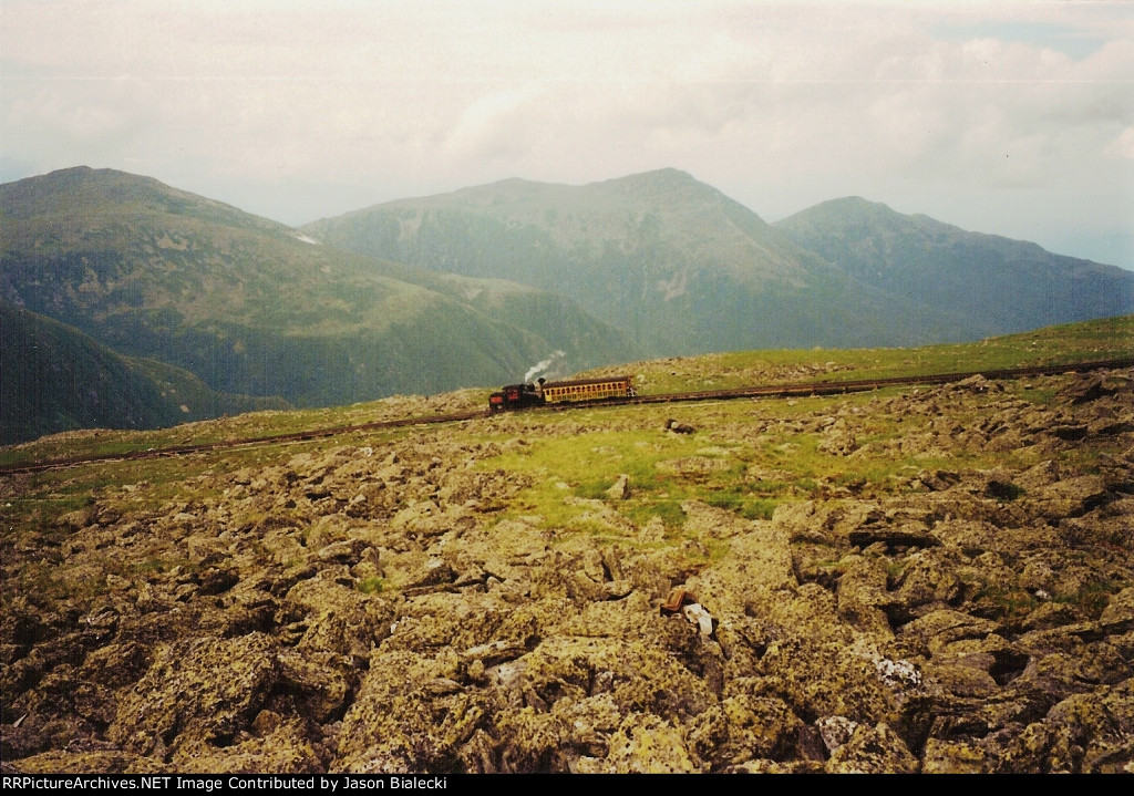 Mt. Washington Railway near Summit