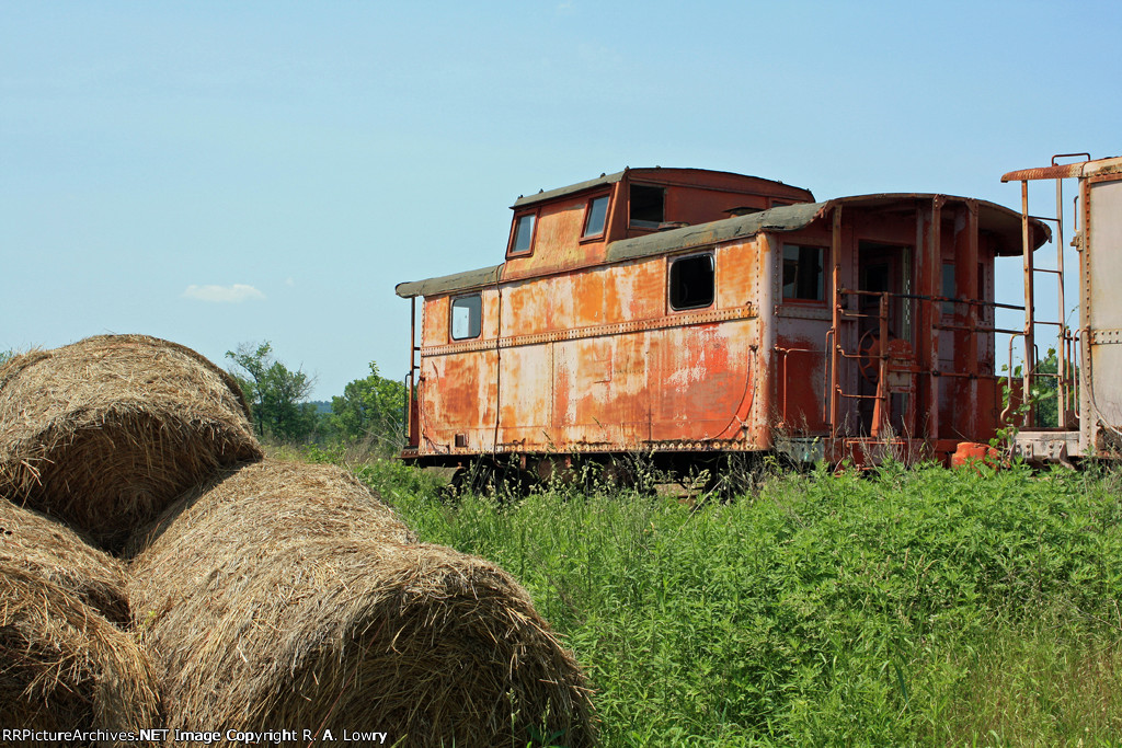 Caboose in a Farmers Field