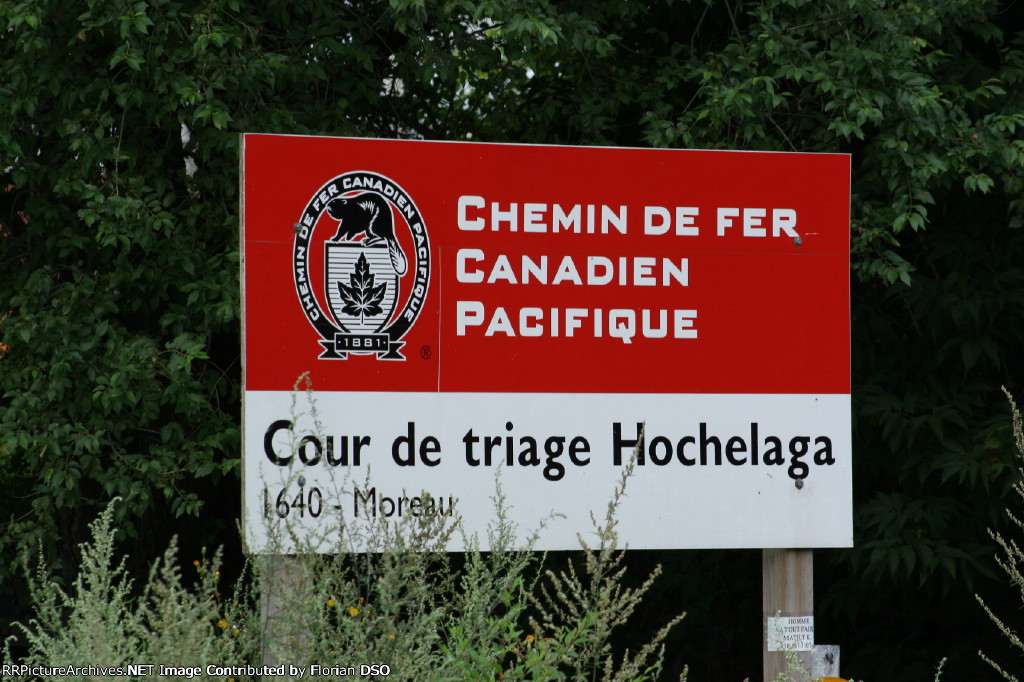 CP Hochelaga Yard main entrance
