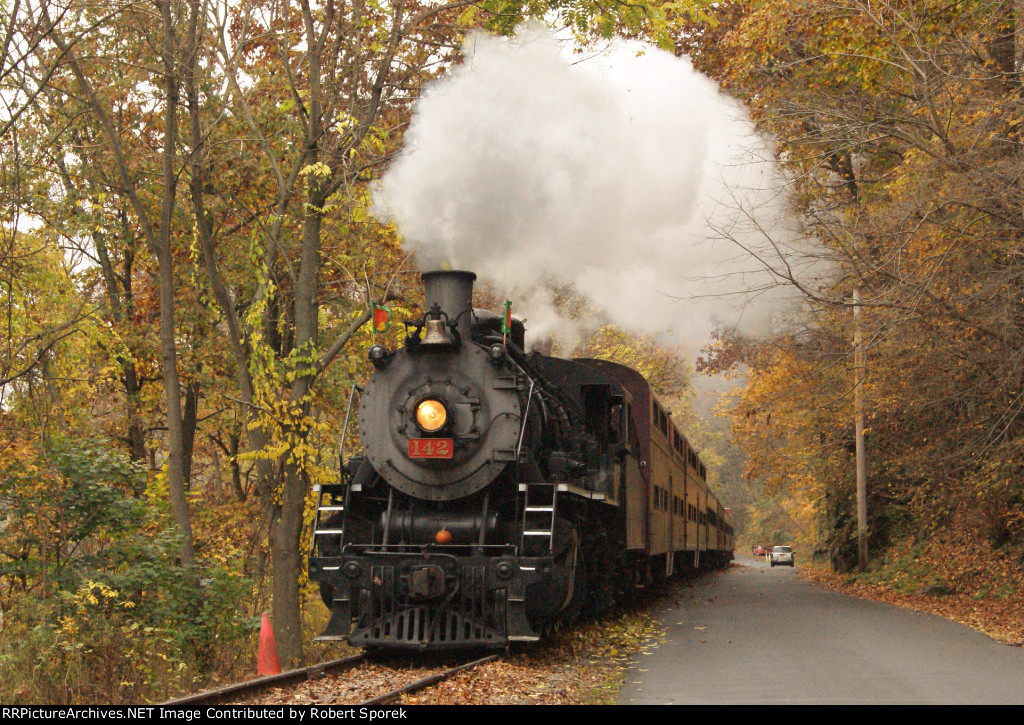 Chuffin Through the Foliage