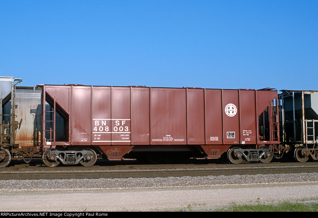 BNSF 408003, on the BNSF