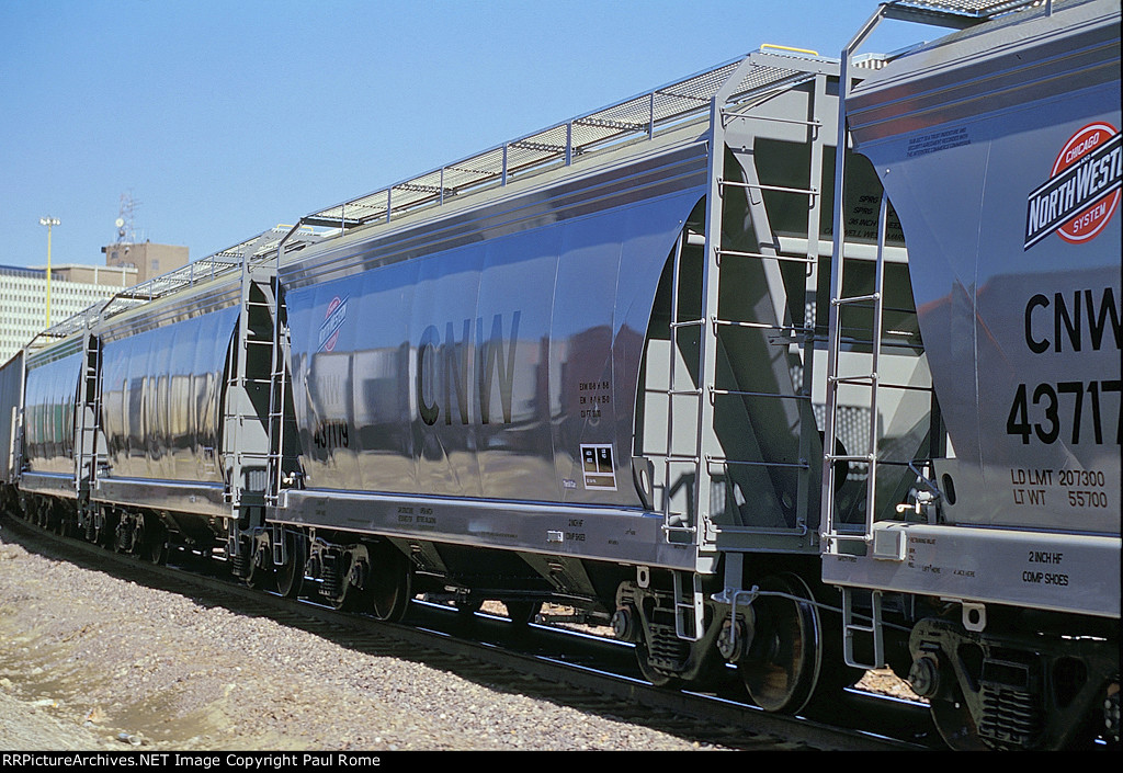 CNW 437179, NEW at Proviso Yard