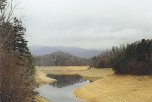 One of the Fontana Lake coves