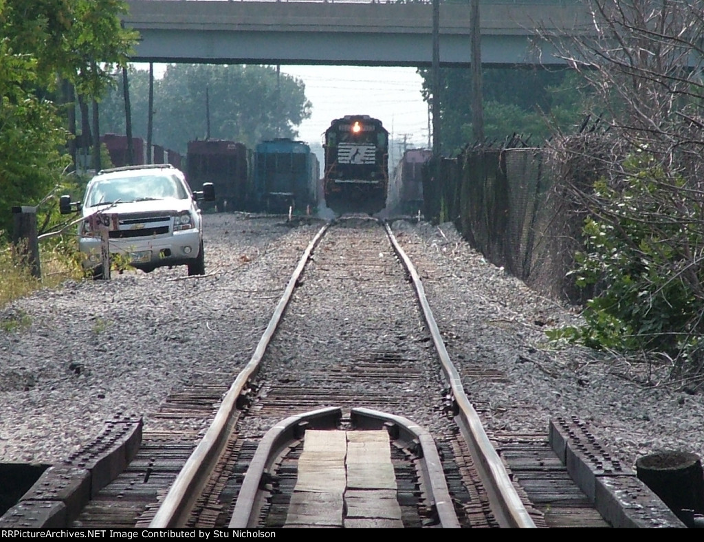 W&LE Swing Bridge Over Maumee River at Toledo