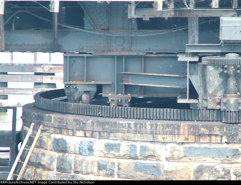 W&LE Maumee River Swing Bridge at Toledo, Ohio